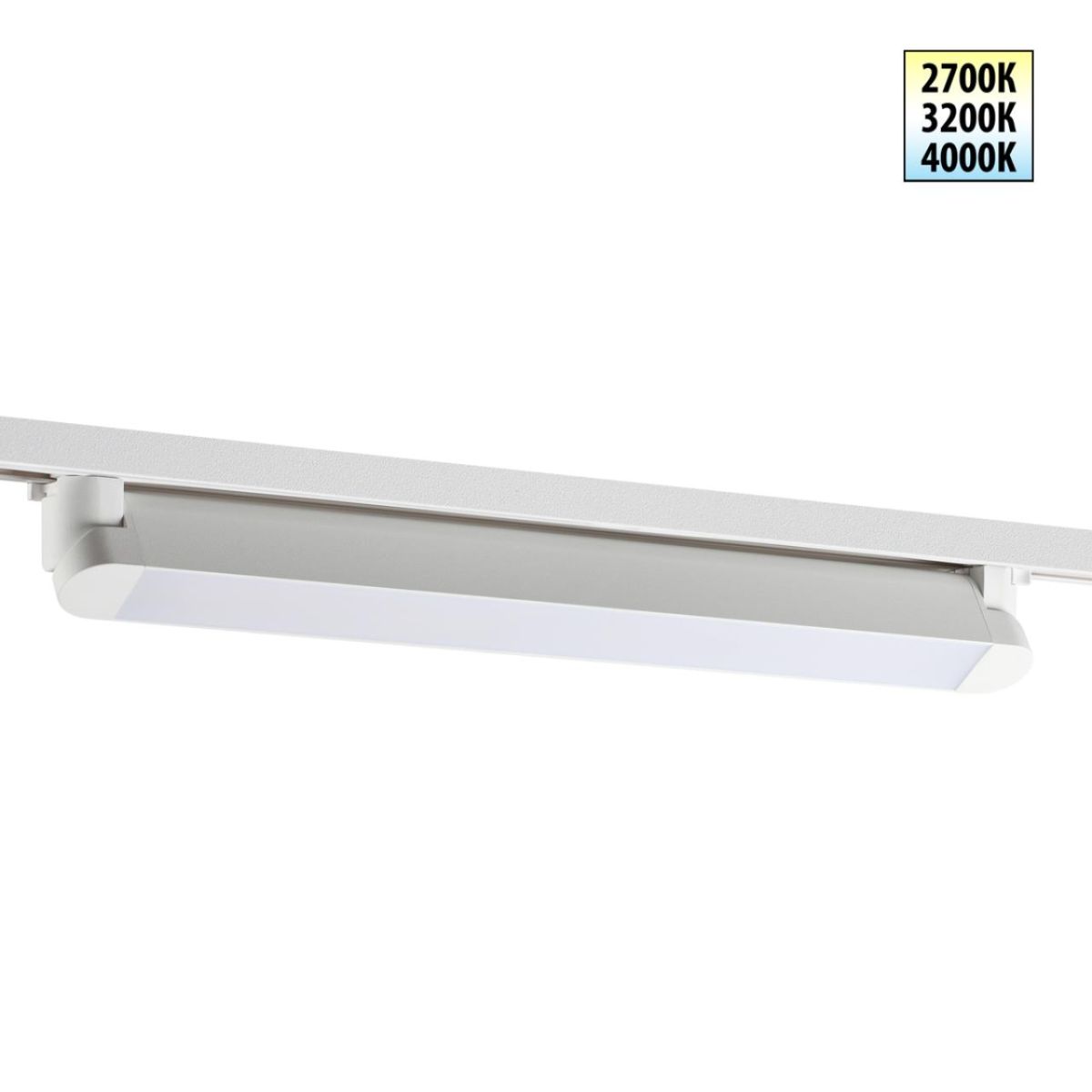 Трековый однофазный двухжильный светильник с переключателем цветовой температуры Novotech Port Iter 359794 в Санкт-Петербурге