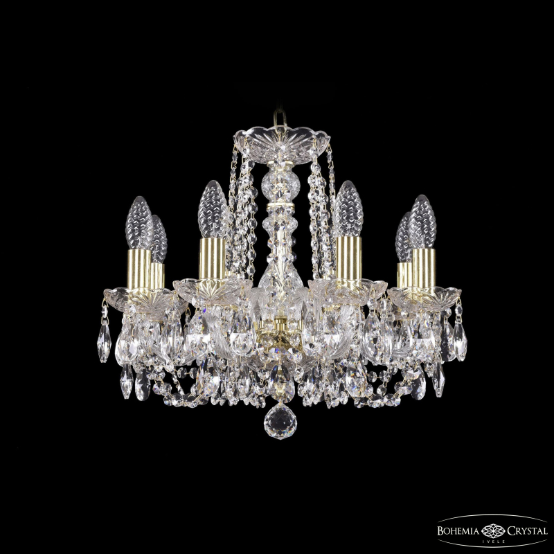 Подвесная люстра Bohemia Ivele Crystal 1402/8/141 G в Санкт-Петербурге