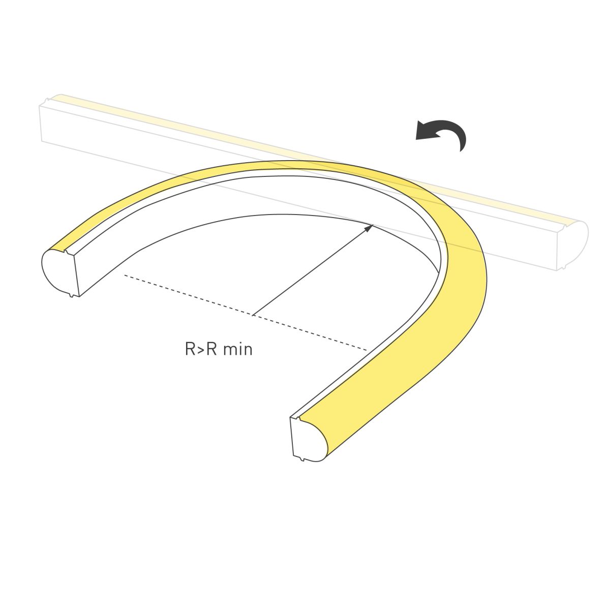 Светодиодная лента герметичная Arlight MOONLIGHT-PRO-TOP-X320-16x15mm 48V Warm3000 (10 W/m, IP65, 30m, wire x2) (Силикон) 061062 в #REGION_NAME_DECLINE_PP#