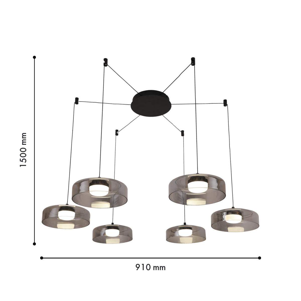 Подвесная люстра Favourite Platta 4490-6P в Санкт-Петербурге