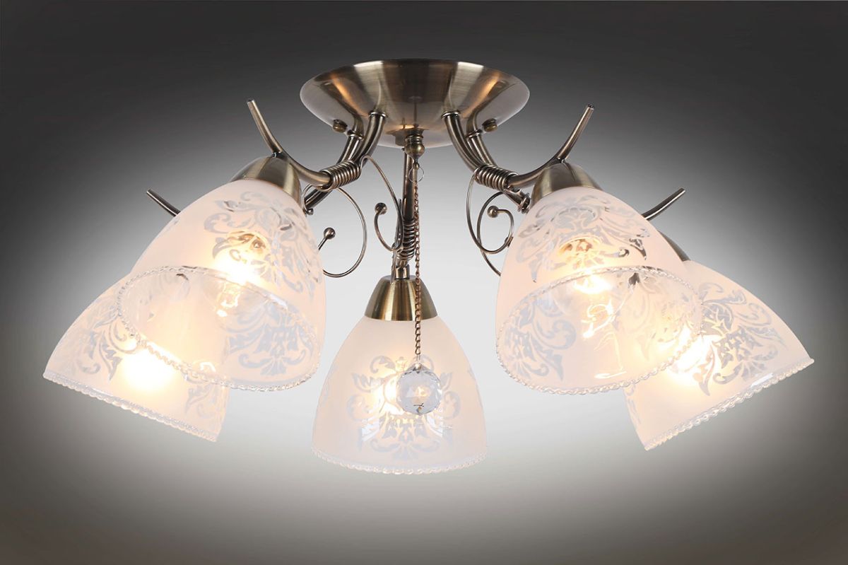 Потолочная люстра Omnilux Casagliana OML-53807-05 УЦ в Санкт-Петербурге
