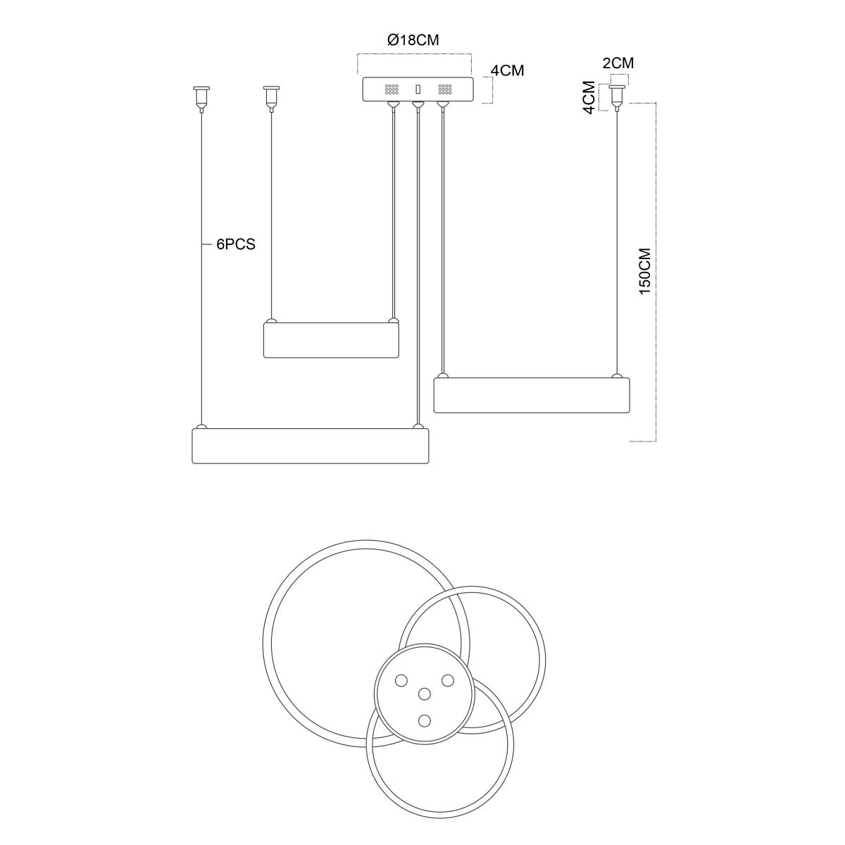 Потолочная чаша Favourite Canopy 4591-220-3BR в Санкт-Петербурге