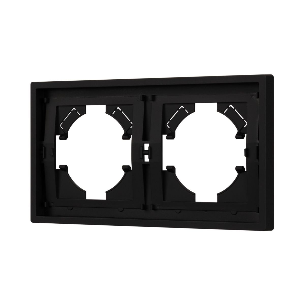 Рамка пластиковая на 2 поста Arlight FRM-TENDO-SFPL-2-BK 054646 в Санкт-Петербурге