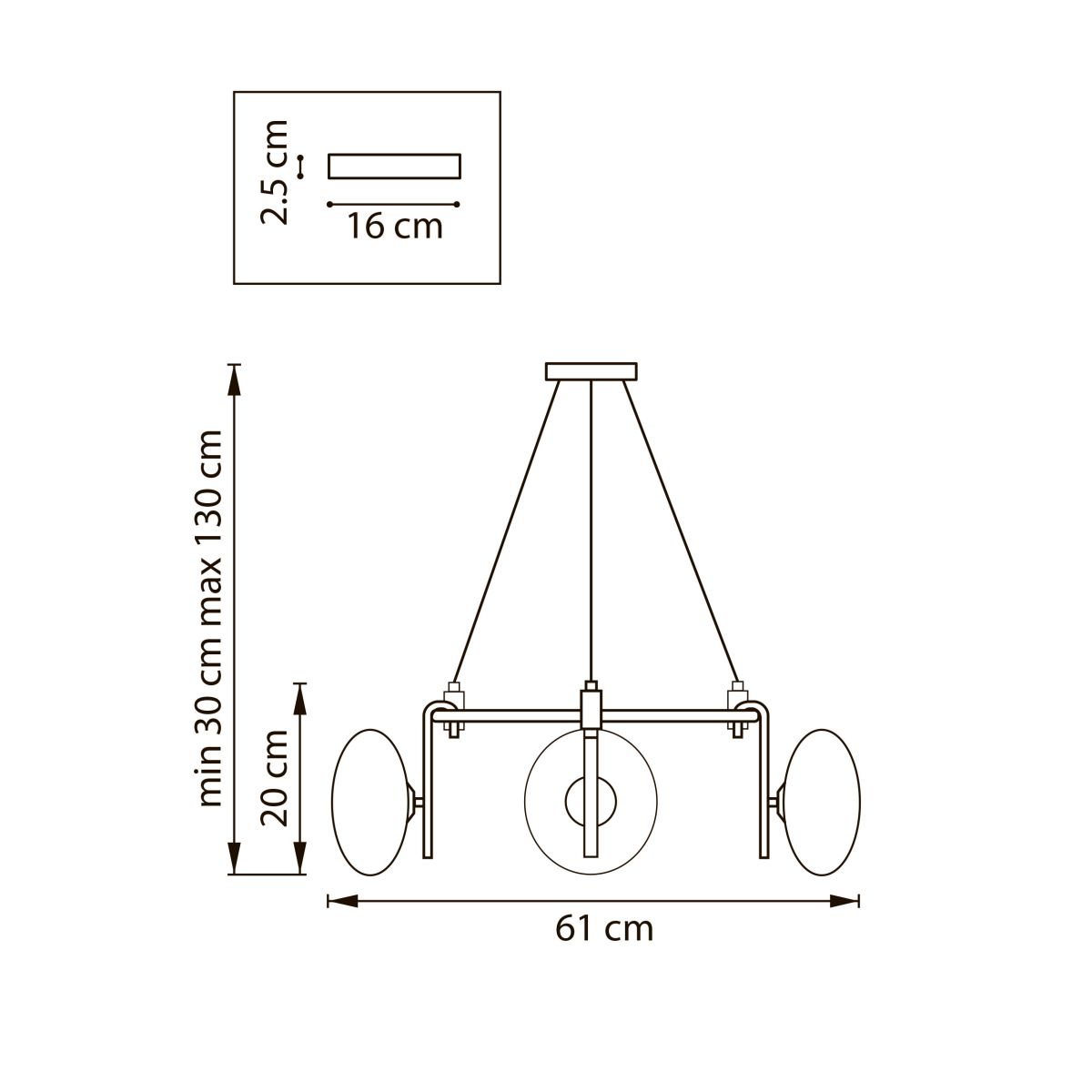 Подвесная люстра Lightstar Gamma G9 737136 в Санкт-Петербурге