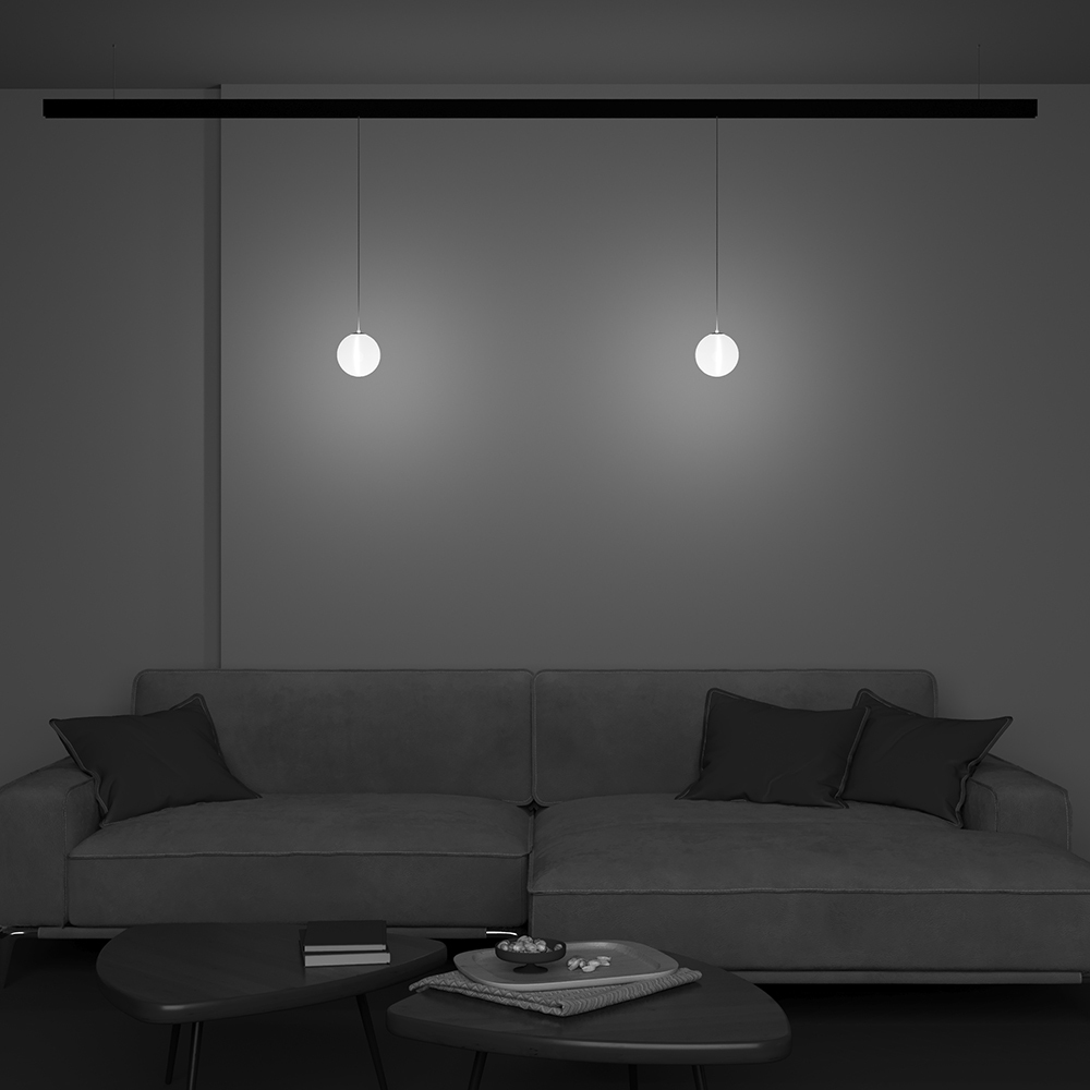 Трековый подвесной светильник Maytoni Luna TR039-2-5W4K в Санкт-Петербурге