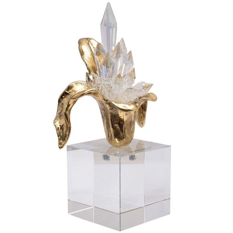 Статуэтка Цветок на кристалле Garda Decor 55RD6489L в Санкт-Петербурге