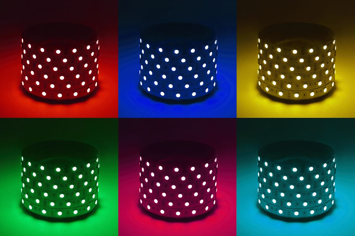 Светодиодная лента Эра 12В 5050 14,4Вт/м RGB 50м IP20 LS5050-14,4-60-12-RGB-IP20-1 year-50m Б0059928 в Санкт-Петербурге