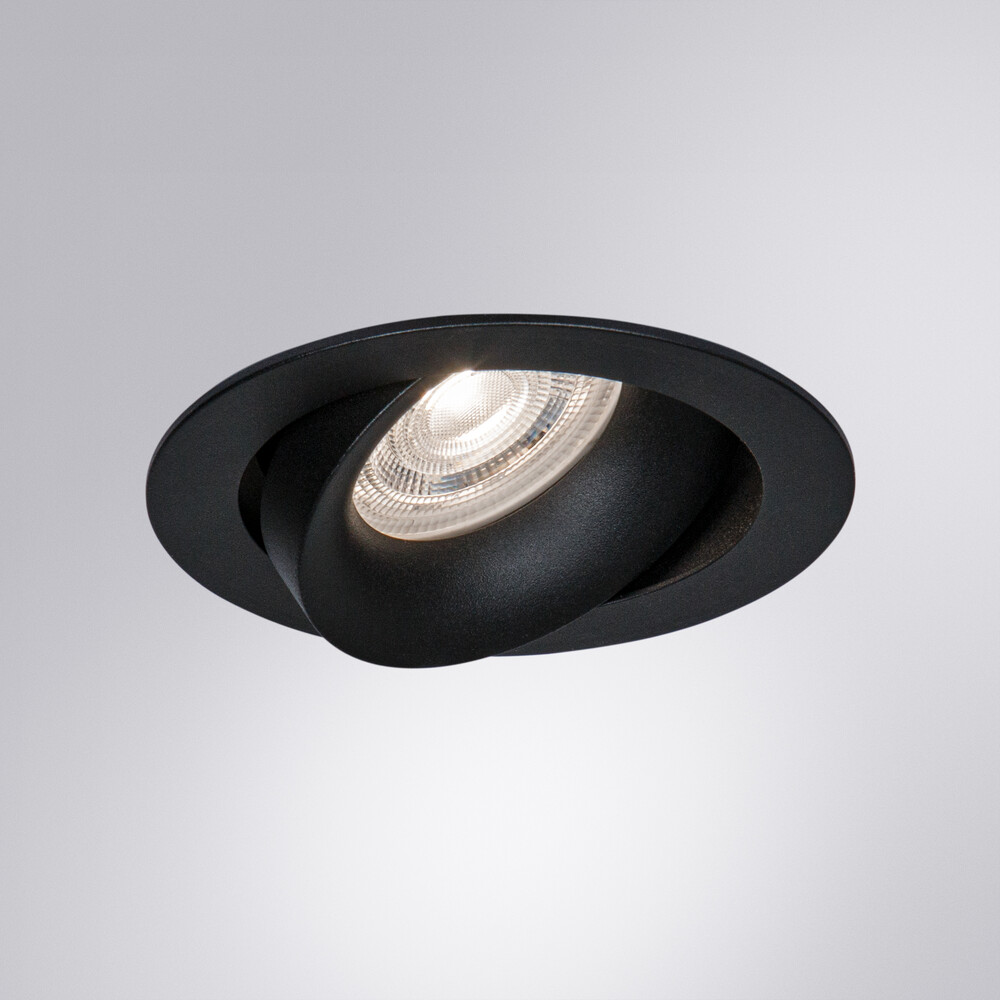 Встраиваемый светильник Arte Lamp Kant A9610PL-1BK в Санкт-Петербурге