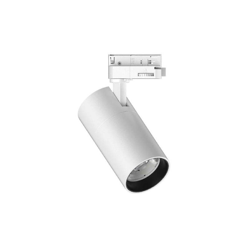 Трековый трехфазный светильник Ideal lux QUICK 15W CRI80 3000K ON-OFF WH 222509 в Санкт-Петербурге