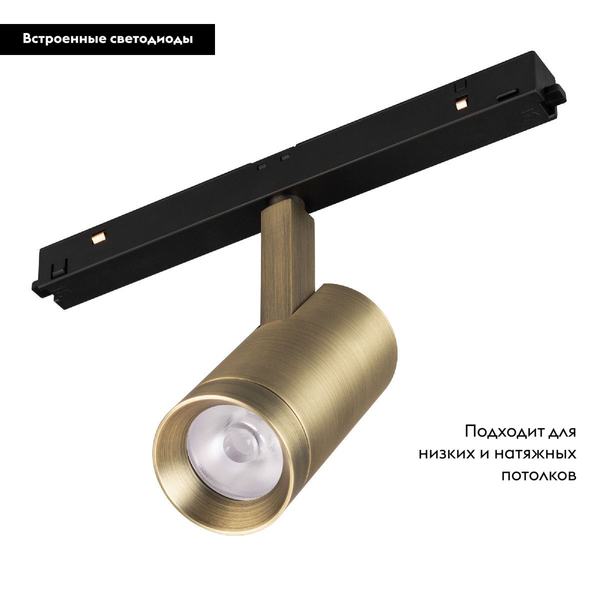 Трековый магнитный светильник Arlight MAG-ORIENT-SPOT-R35-6W Warm3000 (BR, 24 deg, 48V) 045064 в Санкт-Петербурге