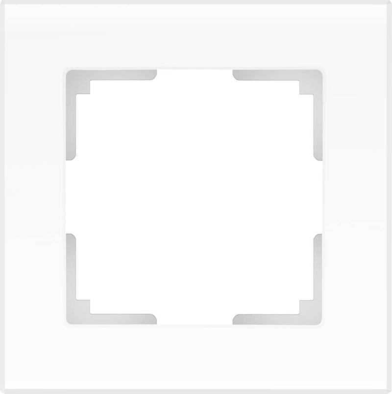 Рамка Werkel Favorit на 1 пост белый матовый WL01-Frame-01 4690389098550 в Санкт-Петербурге