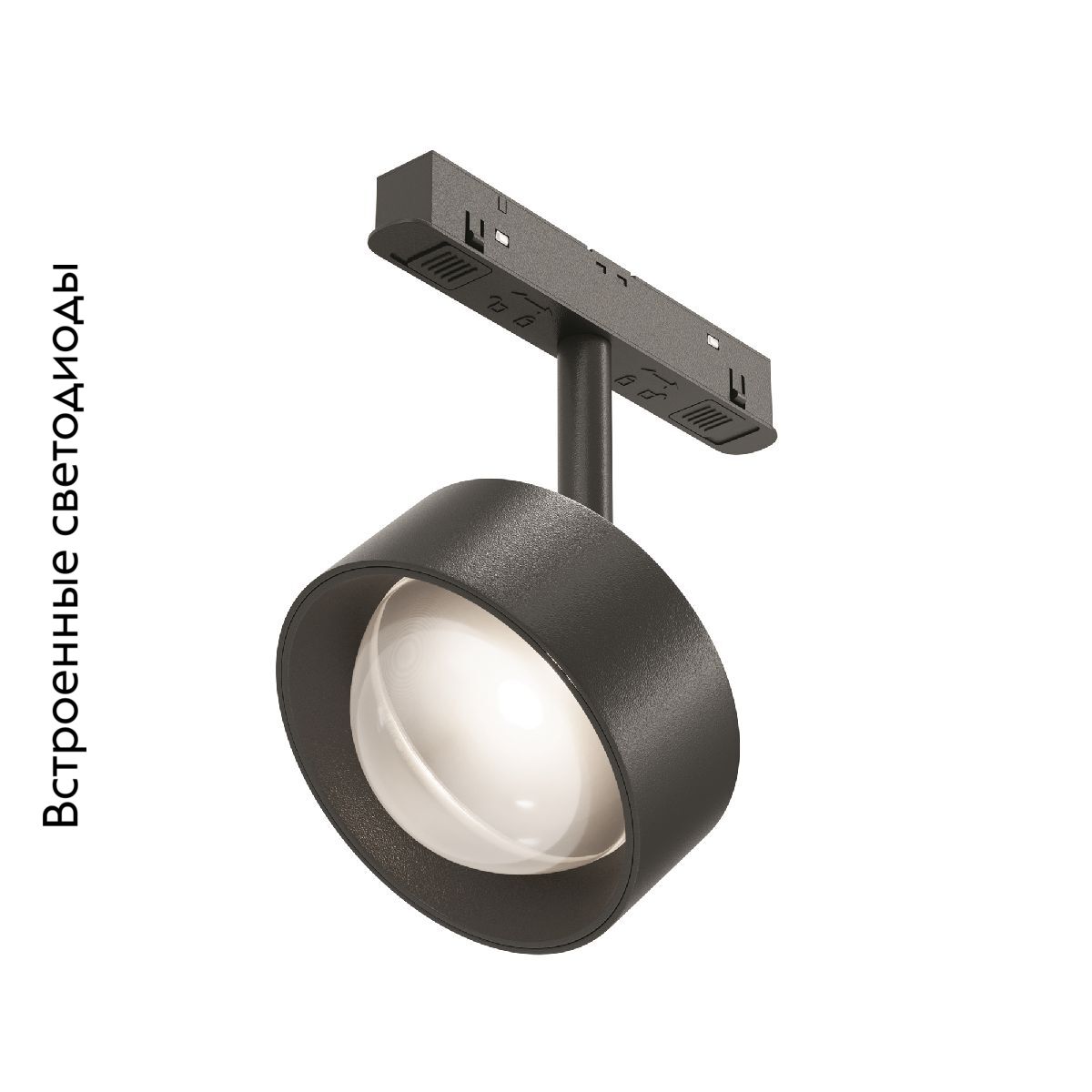 Трековый магнитный светильник Maytoni Lens TR217-2-15W4K-B в Санкт-Петербурге