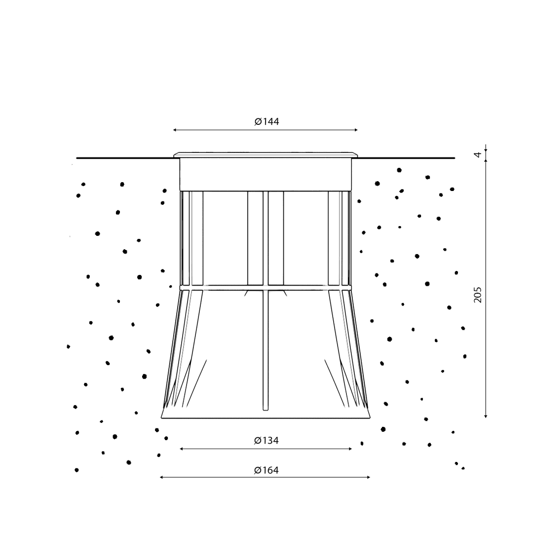 Ландшафтный светильник DesignLed DL-LOE-1022A-6.7-GR-WW-DM 003752 в Санкт-Петербурге