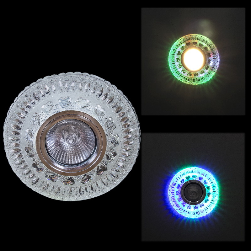 Встраиваемый светильник Reluce 10499-9.0-001CNB MR16+LED3W CL/RGB в Санкт-Петербурге