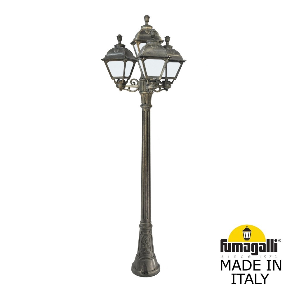 Садово-парковый светильник Fumagalli ARTU BISSO/CEFA 3+1 U23.158.S31.BYE27 в Санкт-Петербурге