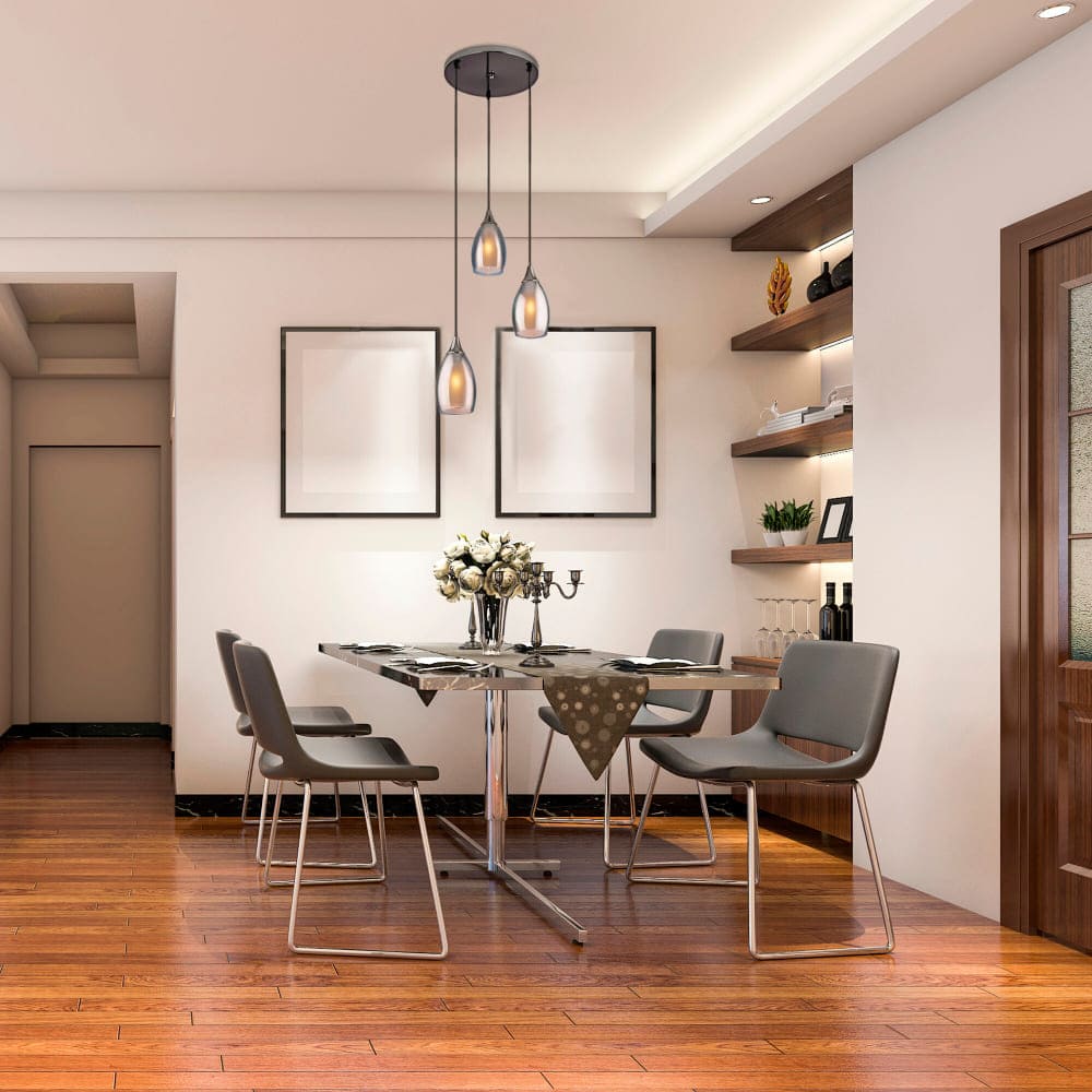 Подвесная люстра Eurosvet Cosmic 50085/3 черный жемчуг УЦ в #REGION_NAME_DECLINE_PP#