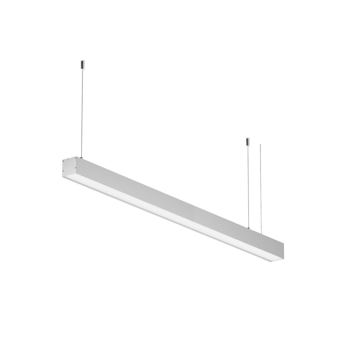 Линейный подвесной светильник Maytoni Technical 4000K 50x50 (Серебро, 1 м) LL312020 в #REGION_NAME_DECLINE_PP#