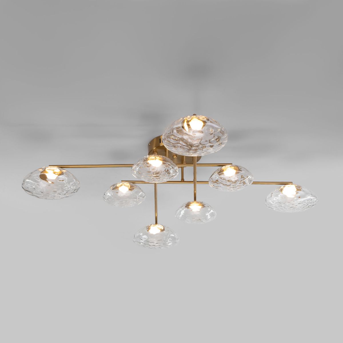 Потолочная люстра Eurosvet Ripple 50389 LED латунь a069026 в #REGION_NAME_DECLINE_PP#