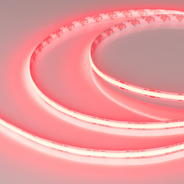 Светодиодная лента Arlight COB-X544-8mm 24V Red (11.5 W/m, IP20, CSP, 5m) 032176(2) в Санкт-Петербурге