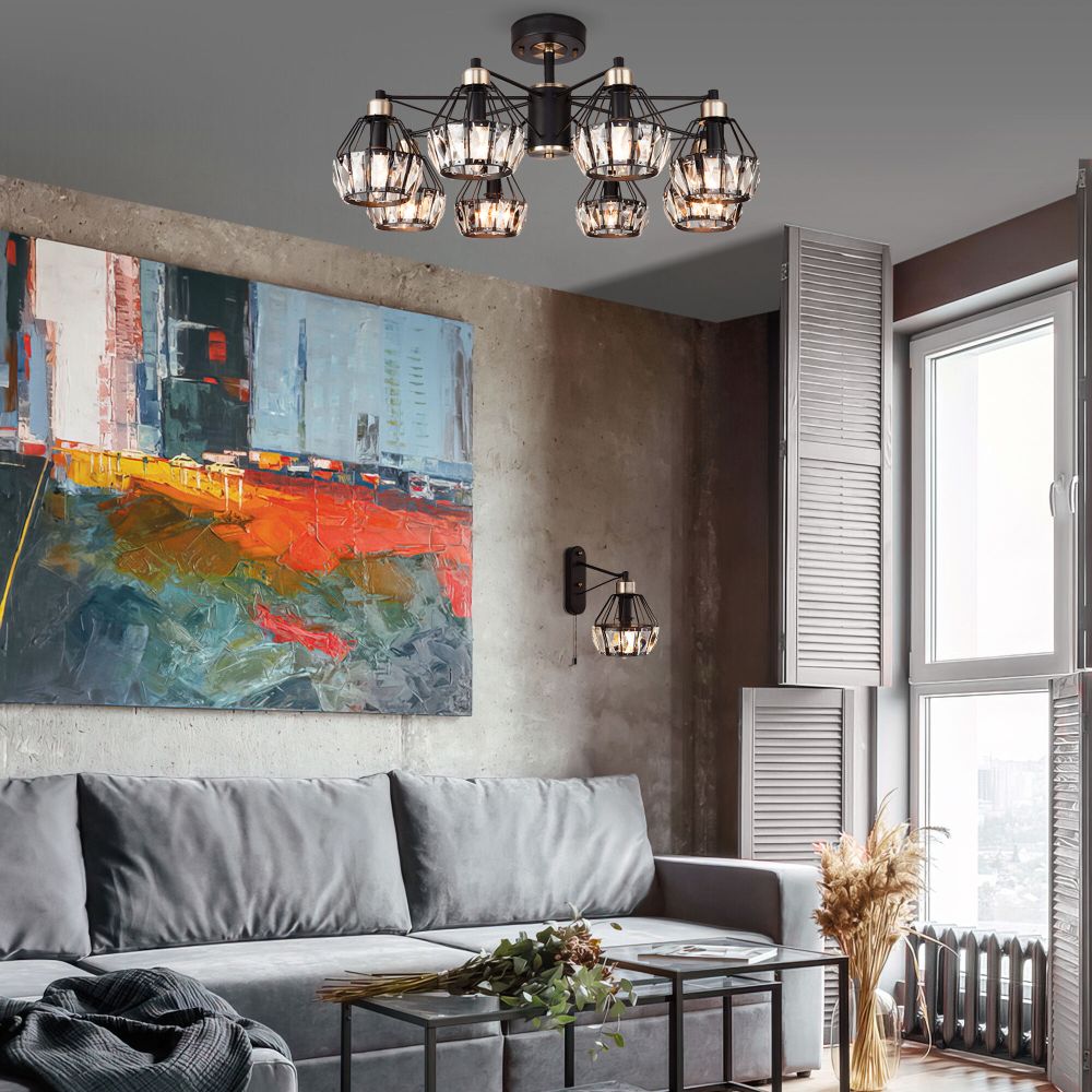 Бра Eurosvet Lord 70075/1 черный в #REGION_NAME_DECLINE_PP#