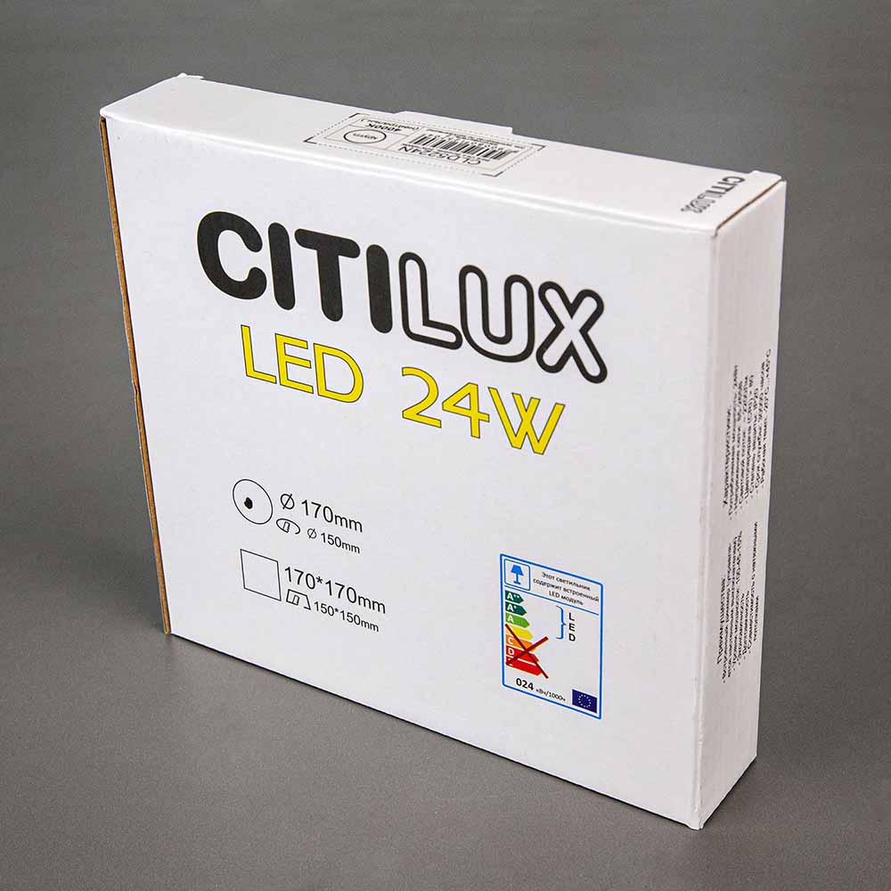 Встраиваемый светильник Citilux CLD5224W в #REGION_NAME_DECLINE_PP#