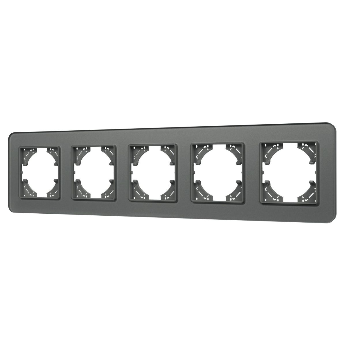 Рамка на 5 постов стеклянная Arlight FRM-OMALI-SFGS-5-GR 049722 в Санкт-Петербурге
