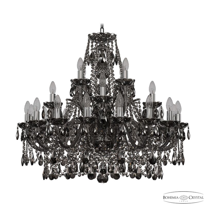 Подвесная люстра Bohemia Ivele Crystal 1411/16+4+4/300 Ni M731 в Санкт-Петербурге