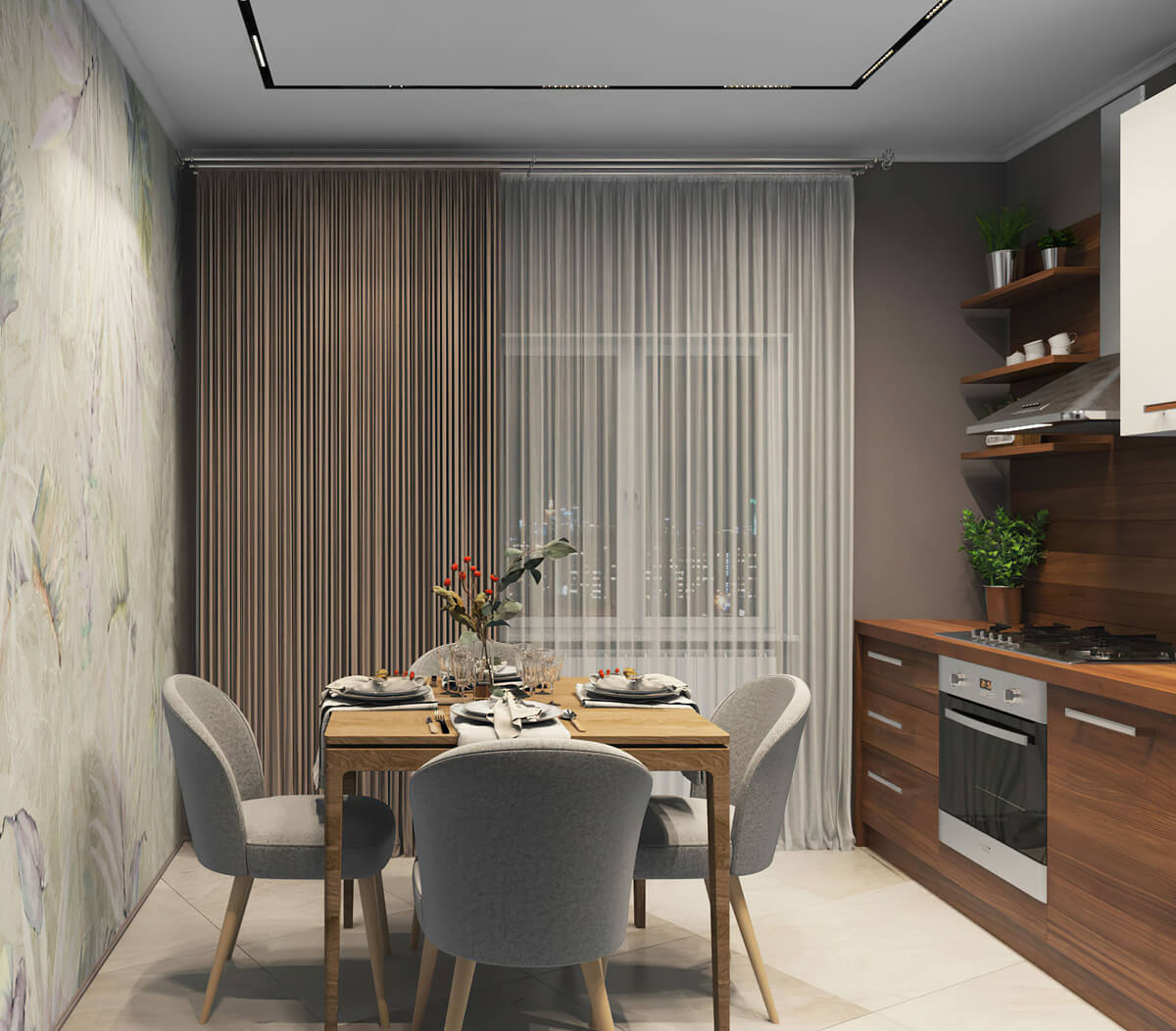 Трековый светодиодный светильник потолочный Denkirs DK8001-BK в Санкт-Петербурге