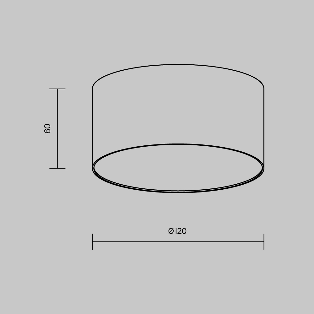 Потолочный светодиодный светильник Maytoni Technical Ceiling & Wall Zon C032CL-12W3K-RD-B в Санкт-Петербурге