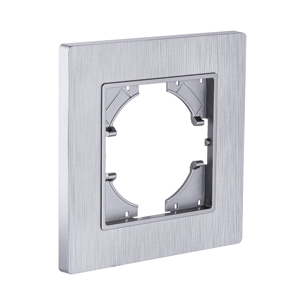 Рамка 1-постовая, серый Kollinger Eleganz Plex EP1GY в #REGION_NAME_DECLINE_PP#