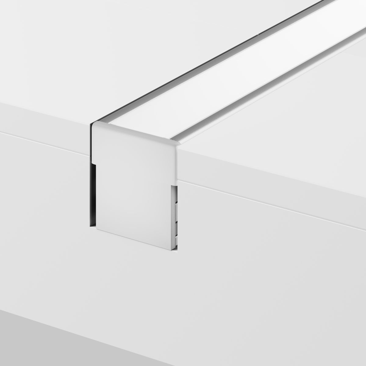 Комплект заглушек для профиля 26×26 2шт Maytoni Led Strip ALM-2626-EC 642060 в Санкт-Петербурге