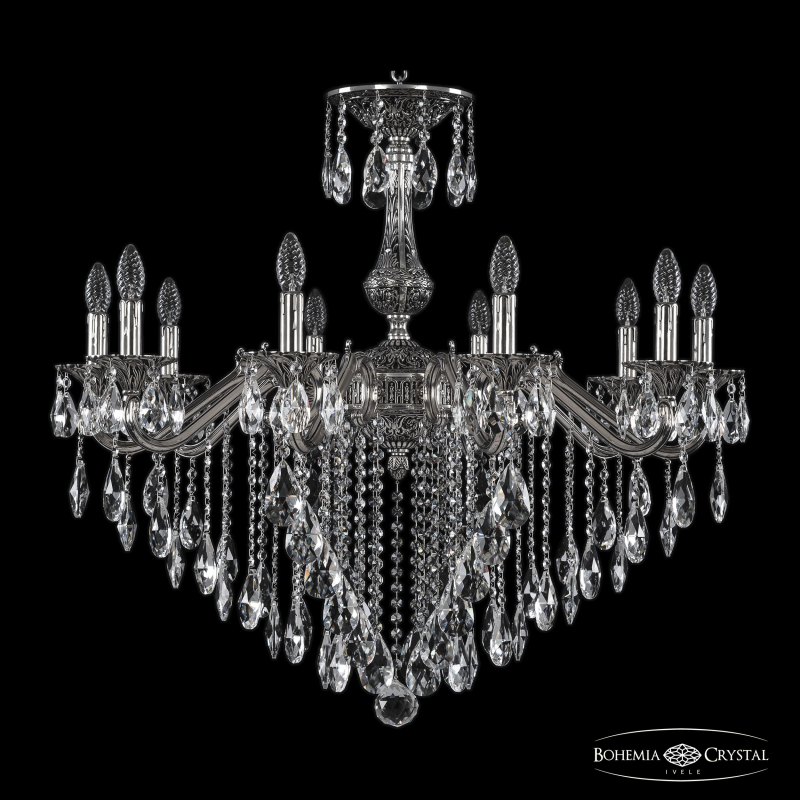 Подвесная люстра Bohemia Ivele Crystal Verona 72102/10/300 B NB в Санкт-Петербурге