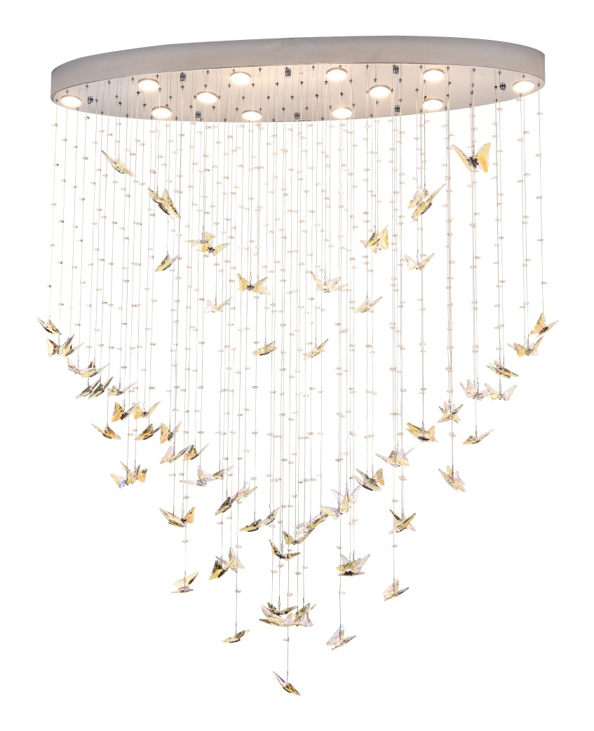Подвесная люстра Stilfort Кристал Флайт 2201/09/12PL в #REGION_NAME_DECLINE_PP#