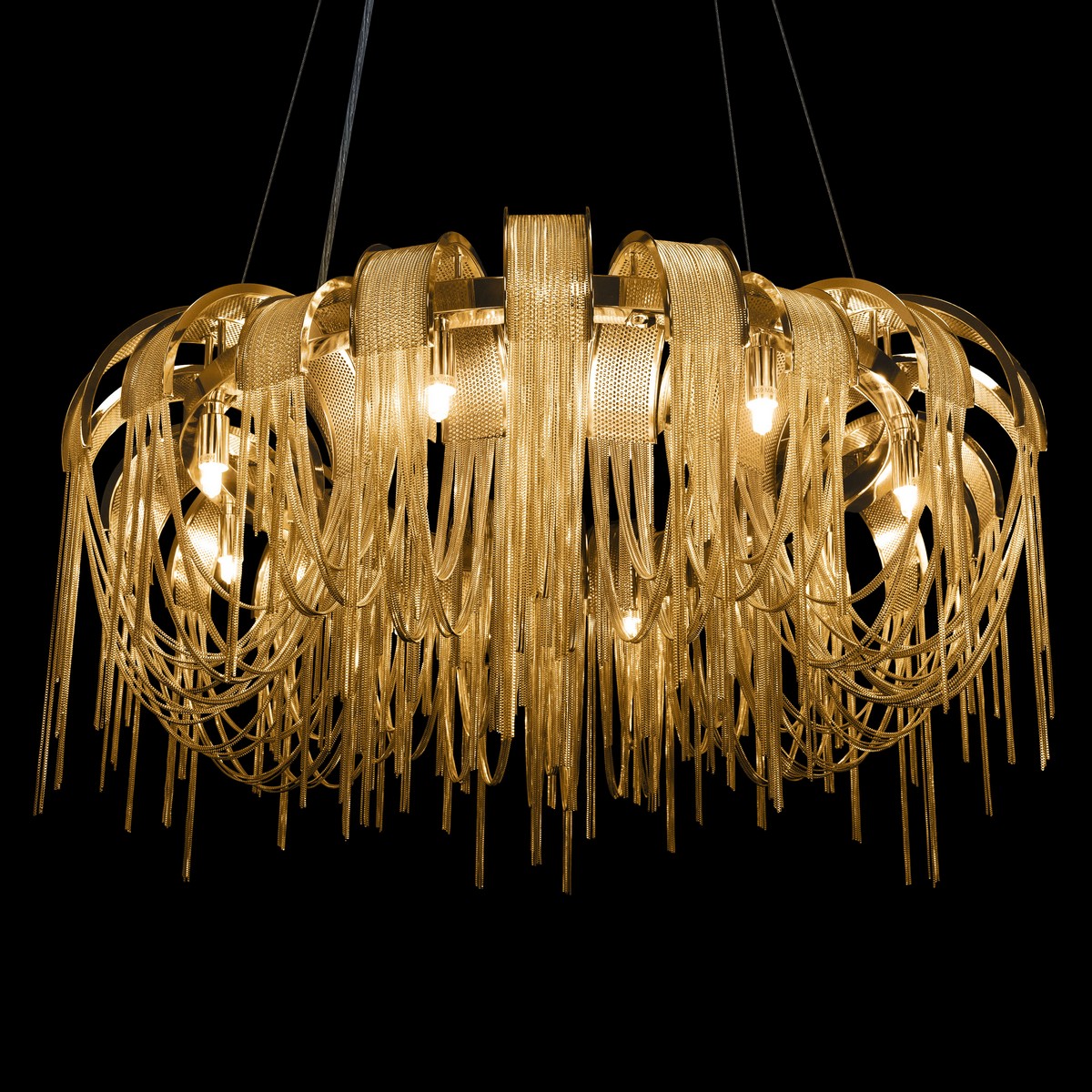 Подвесная люстра Loft IT Volver 10404/800 GD в Санкт-Петербурге