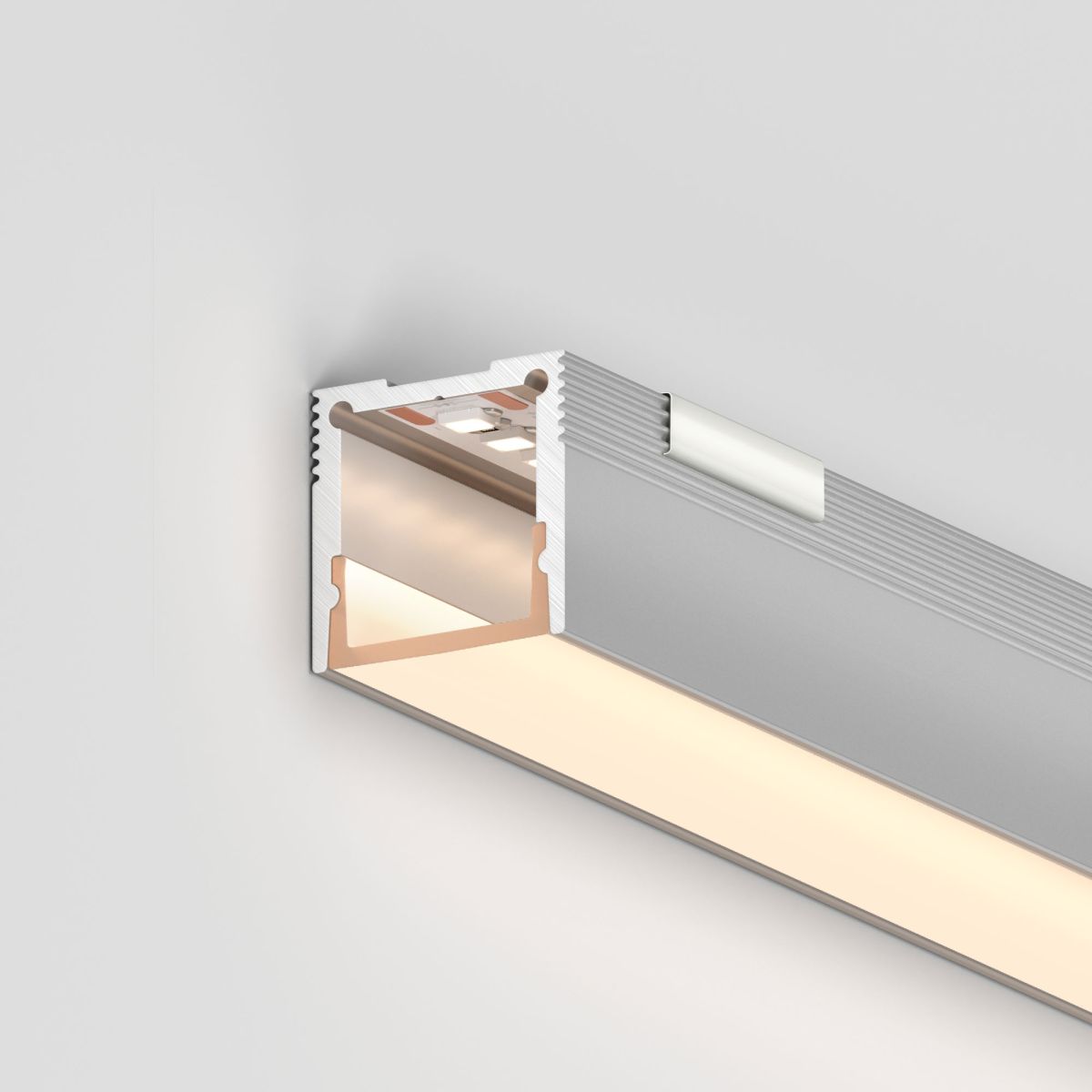 Профиль Arlight SL-SLIM20-H20-3000 ANOD (BY) (Алюминий) 061370 в Санкт-Петербурге
