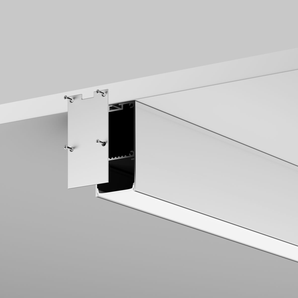 Комплект заглушек для профиля 35×66 2шт Maytoni Led Strip ALM-3566-EC 642079 в Санкт-Петербурге