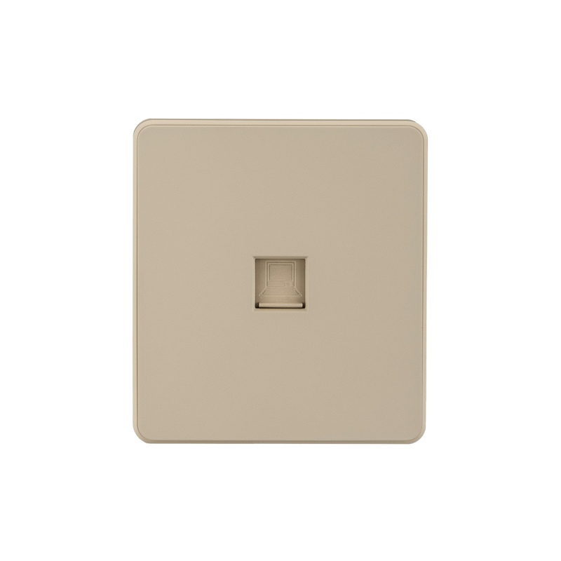 Розетка ROUND компьютерная RJ45 кат6 с/у шелк KRANZ KR-78-0724-7 в #REGION_NAME_DECLINE_PP#