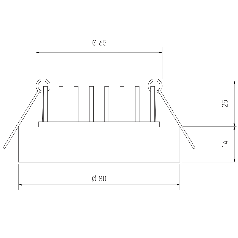 Встраиваемый светодиодный светильник Elektrostandard DSKR80 5W 4200K 4690389056710 в #REGION_NAME_DECLINE_PP#