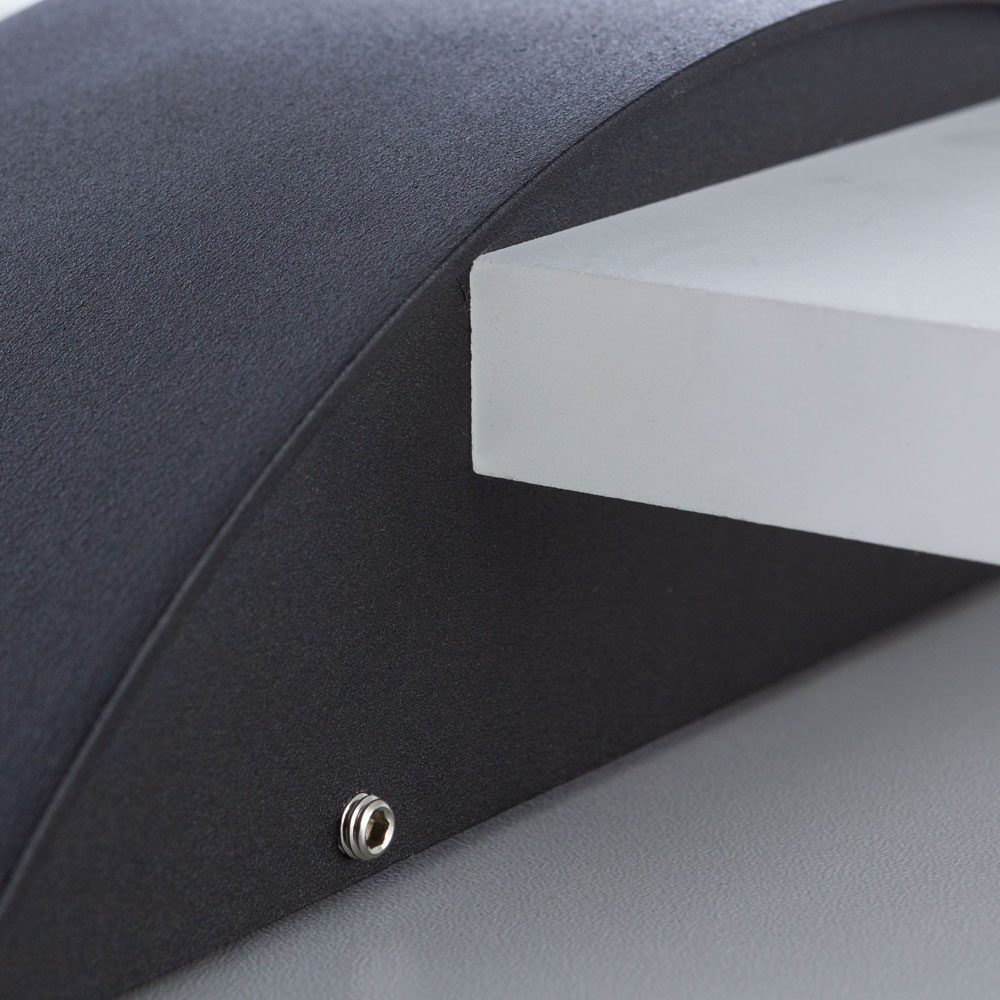 Уличный настенный светодиодный светильник Arte Lamp Croce A1444AP-1BK в #REGION_NAME_DECLINE_PP#