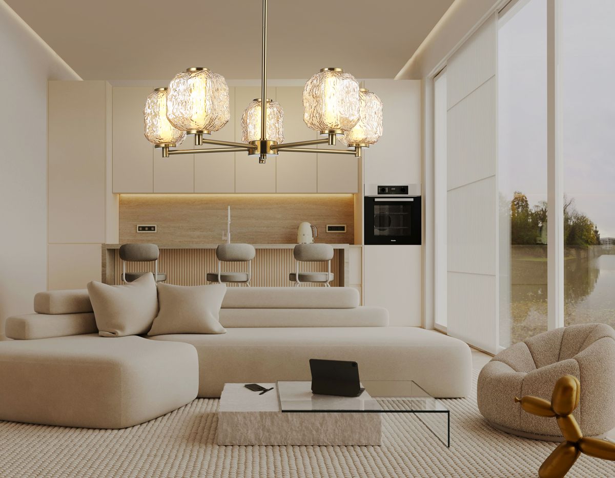 Люстра на штанге Ambrella Light High Light Crystal LH30104 в Санкт-Петербурге