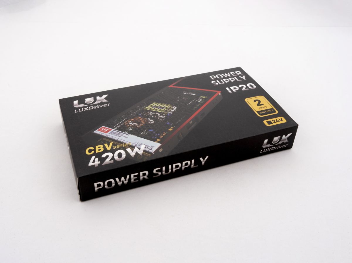 Блок питания LEDS POWER LUXDriver 420Вт 24В 003368 в Санкт-Петербурге