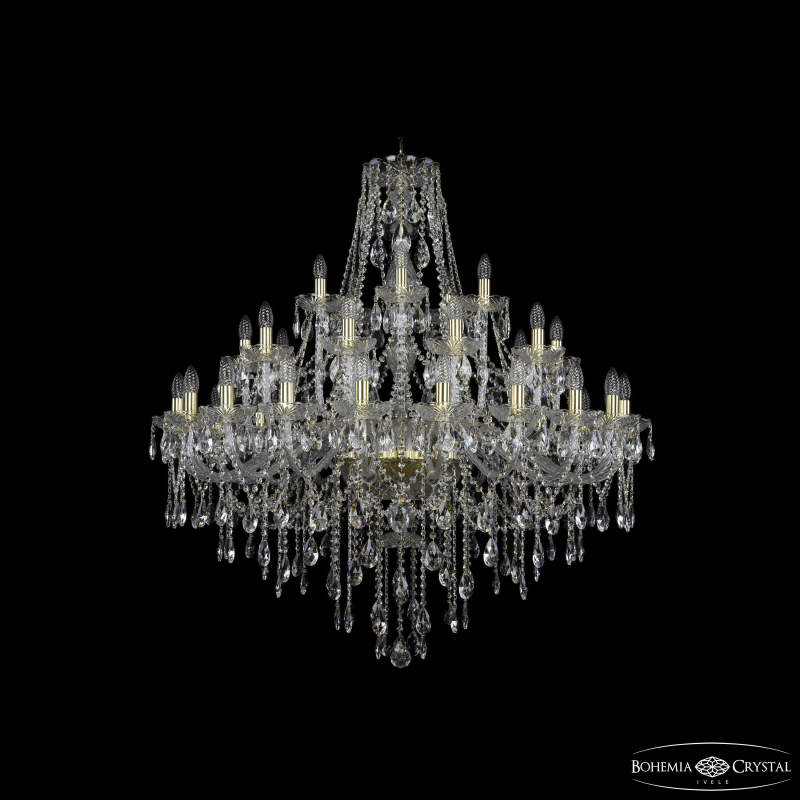 Подвесная люстра Bohemia Ivele Crystal 1415/20+10+5/400 G в Санкт-Петербурге