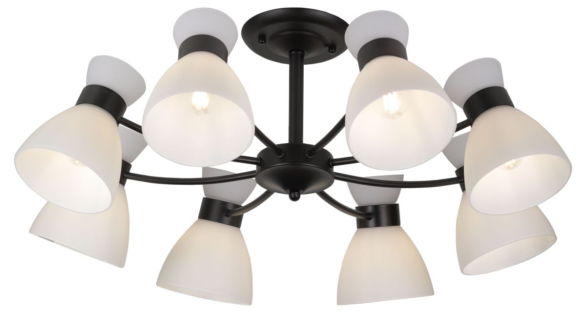 Люстра на штанге Rivoli Aemilia 9185-308 Б0069950 в #REGION_NAME_DECLINE_PP#