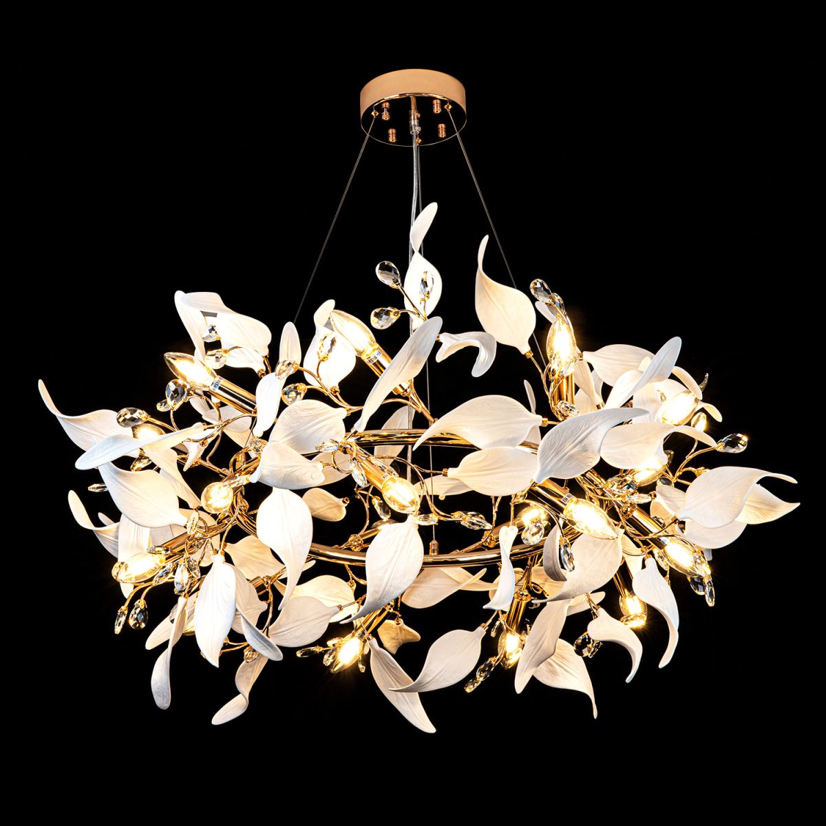 Подвесная люстра Modelux premium ML.6808.1000P GD в Санкт-Петербурге