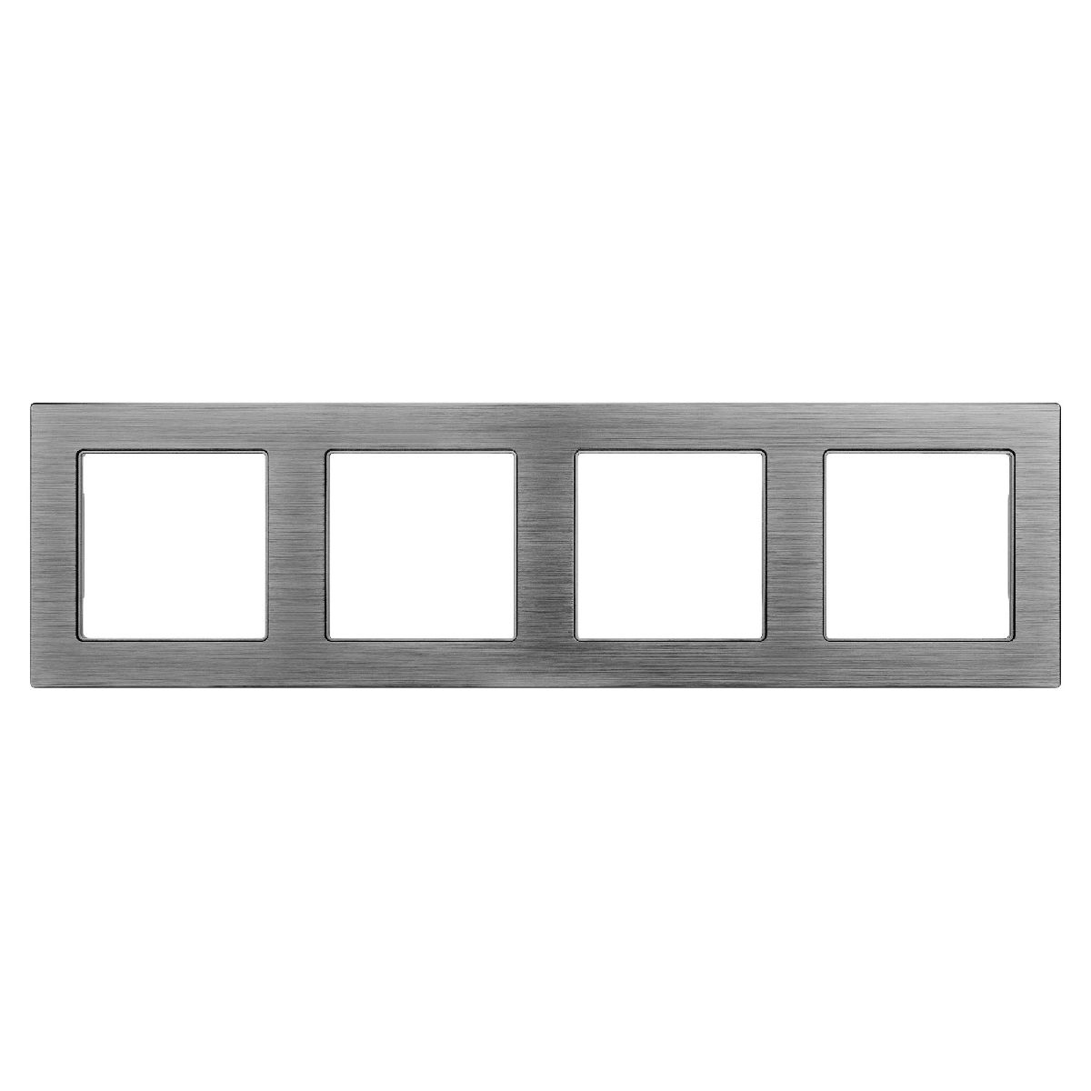 Рамка на 4 поста Arlight FRM-PRESTO-ALS-4-GR 043863 в #REGION_NAME_DECLINE_PP#