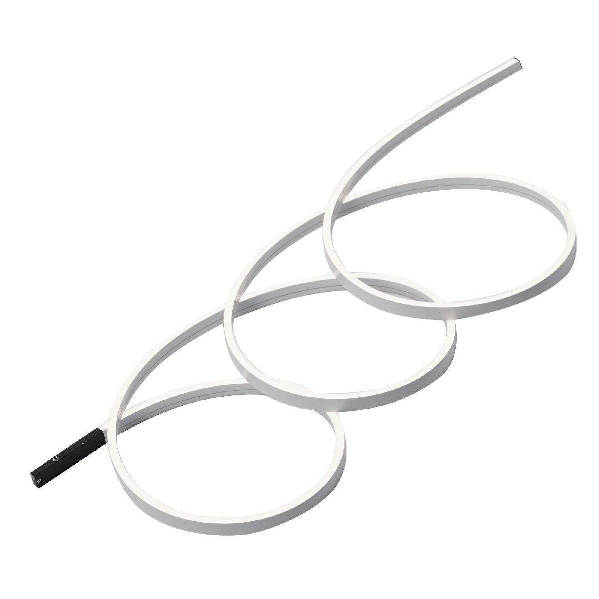 Трековый магнитный светильник Arlight MAG-MICROCOSM-FLAT-ELASTIC-L2000-16W Warm3000 (BK, 100 deg, 24V) 043250 в Санкт-Петербурге