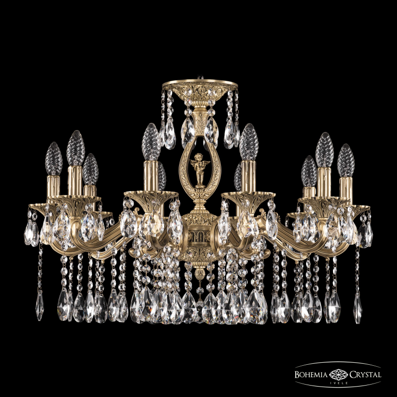 Подвесная люстра Bohemia Ivele Crystal Verona 72402/10/210 A FP FA10S в Санкт-Петербурге