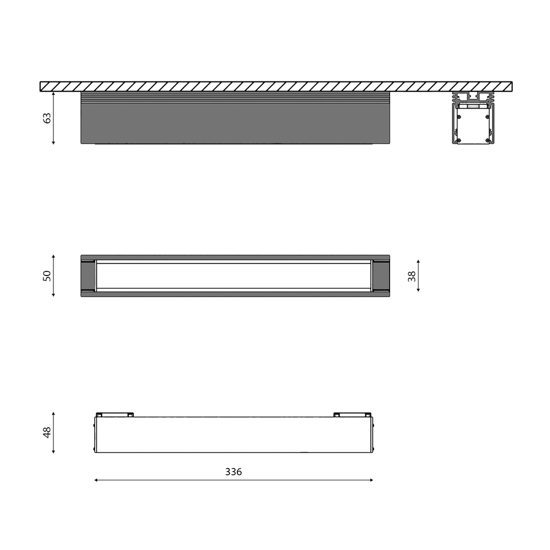 Трековый светильник DesignLed SY-601211-BL-12-NW 003790 в Санкт-Петербурге