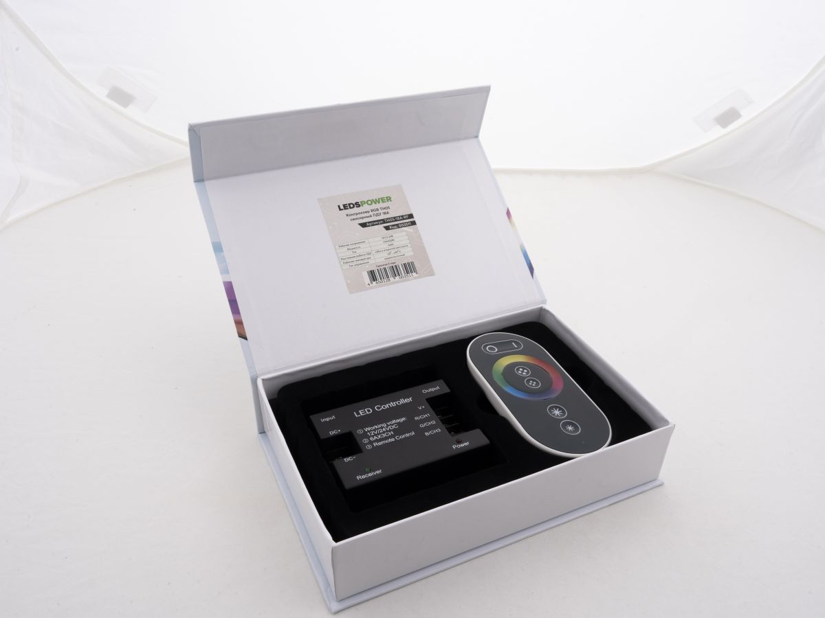 Контроллер LEDS POWER RGB T3 RF 30A сенсорный ПДУ 003764 в Санкт-Петербурге