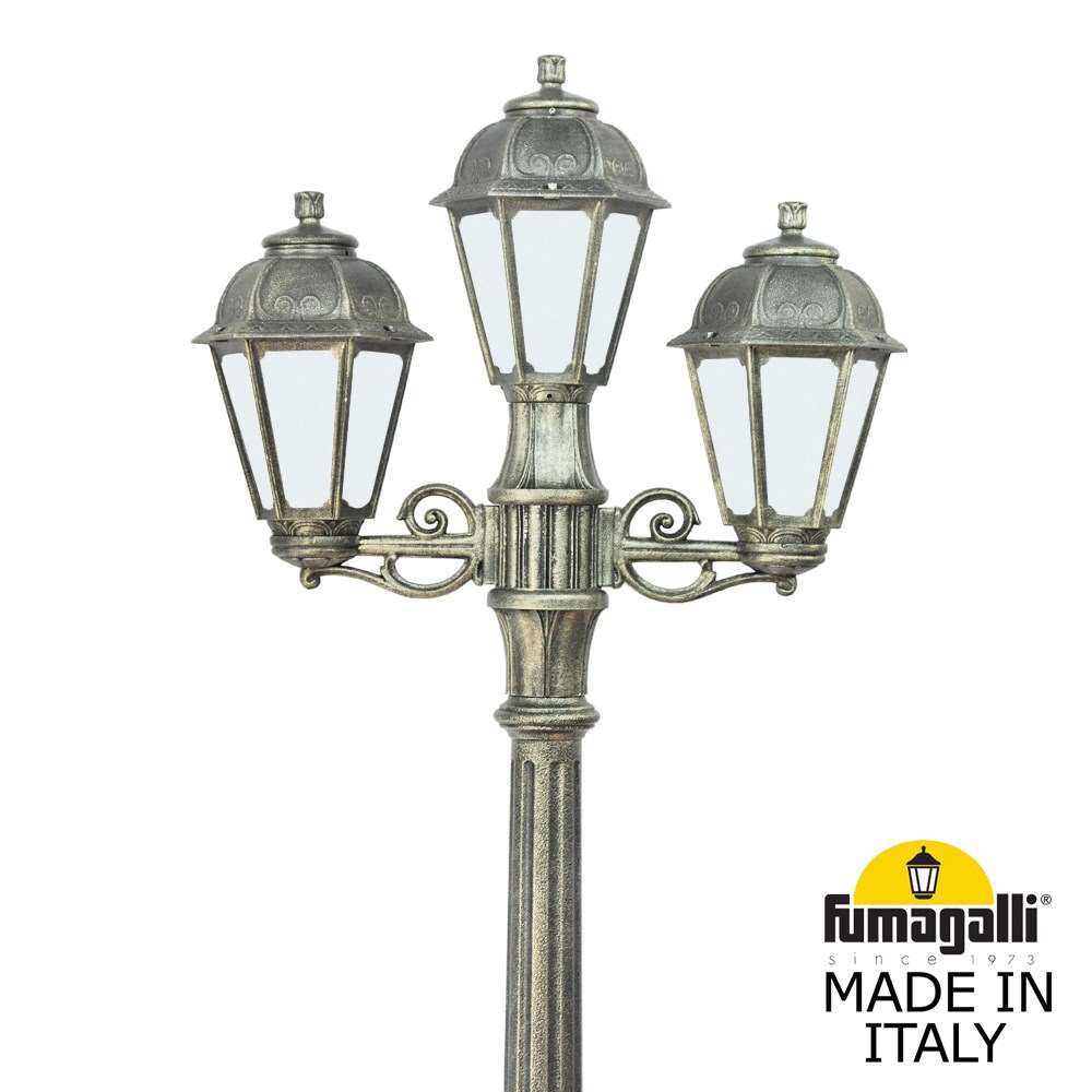 Садово-парковый светильник Fumagalli GIGI BISSO/SABA 2+1 K22.156.S21.BYE27 в Санкт-Петербурге